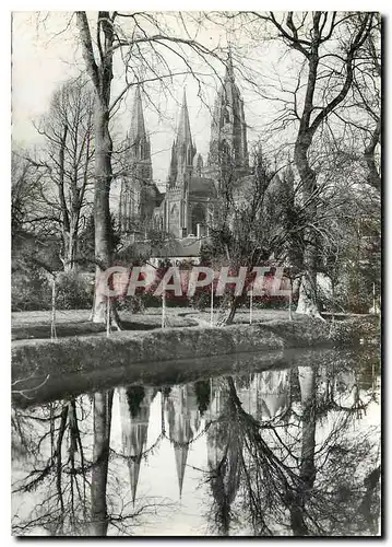 Cartes postales moderne Bayeux Notre Dame Les Tours de la Cathedrale Vue Cote Sud