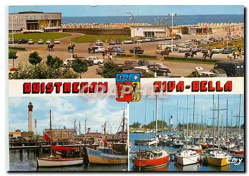 Cartes postales moderne Ouistreham Riva Bella Calvados Chevaux Hippisme