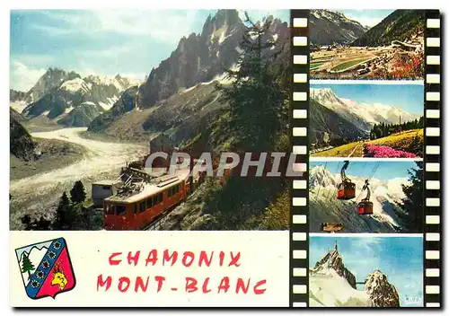 Cartes postales moderne Chamonix Mont Blanc