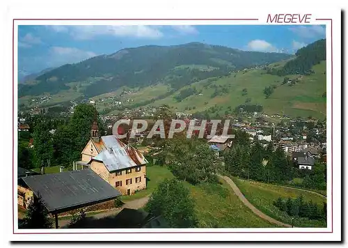 Cartes postales moderne Megeve Haute Savoie Station ete hiver