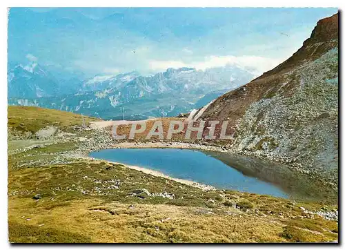 Moderne Karte Courchevel Le Lac Bleu La Grande Casse et la Portetta