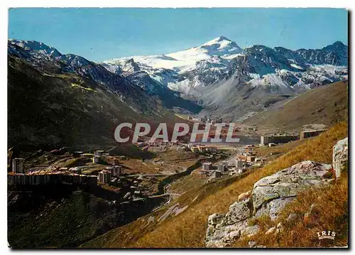 Cartes postales moderne Tignes Savoie L'ensemble de la Station le Val Claret la grande Motte et la grande Casse