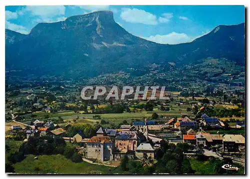 Moderne Karte Notre dame de Myans Savoie Vue generale aerienne