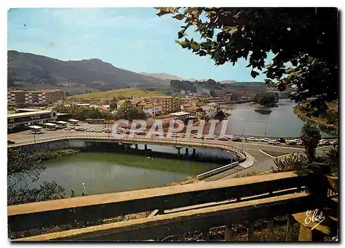 Cartes postales moderne Behobie Le nouveau pont Frontiere France