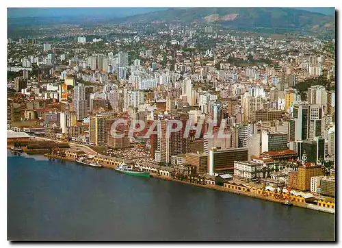 Cartes postales moderne Brasil Turistico Porte Alegre Vista parcial aerea