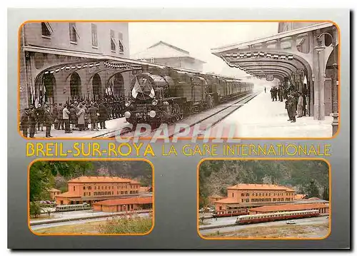 Cartes postales moderne Breil sur Roya La Gare Internationale