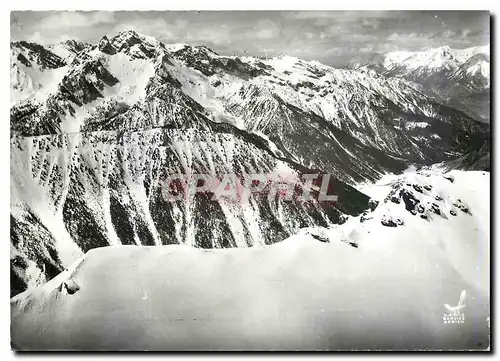 Cartes postales moderne Saint Veran Hautes Alpes Panorama sur la Tete de Longet