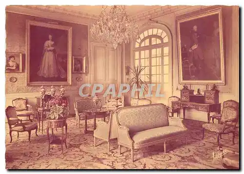 Cartes postales moderne Valencay Indre Le Chateau le petit salon