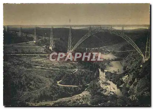 Moderne Karte Le Cantal Pittoresque Viaduc de Garabit