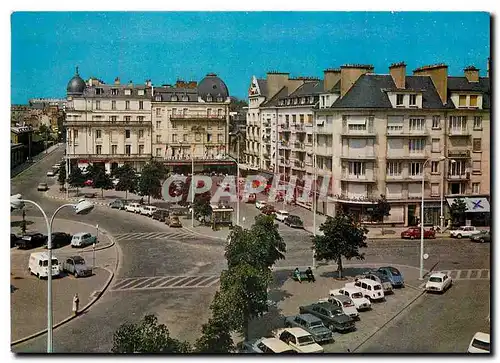 Cartes postales Rennes L et V Place de la Gare