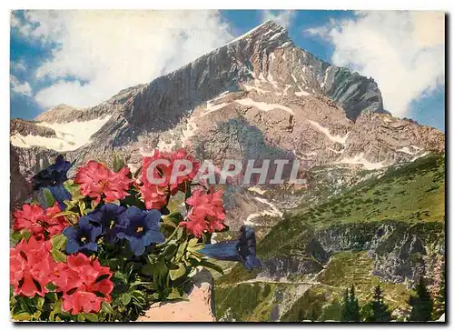 Cartes postales Die Alpspitze bei Garmisch Partenkirchen