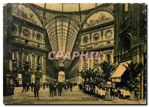 Cartes postales Milano Interno Galleria Vittorio Emanuele