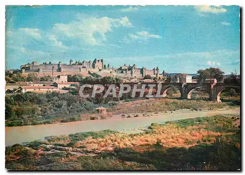Cartes postales La Cite de Carcassonne Aude Vue d'ensemble