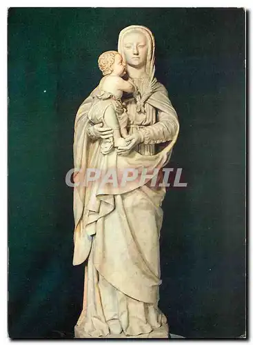 Cartes postales La Vierge et l'Enfamt Atelier de la Loire vers 1530 Musee du Louvre