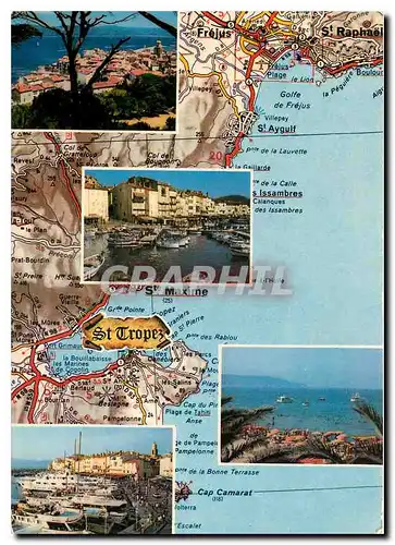 Cartes postales moderne La Cote d'Azur Varoise