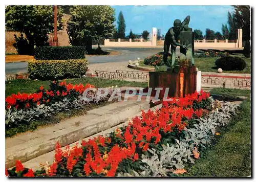 Moderne Karte Valenciennes Nord Square du Rieur Parc des Floralies