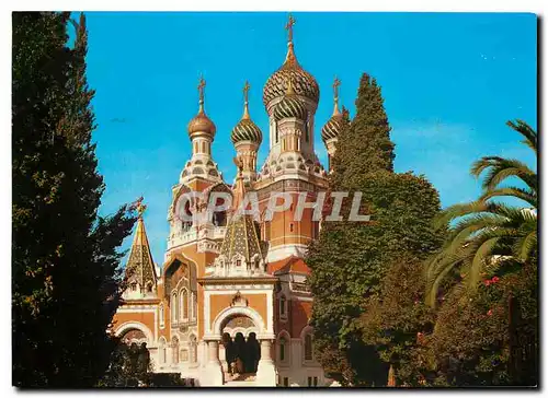 Cartes postales moderne Nice Alpes Maritimes L'Eglise Russe