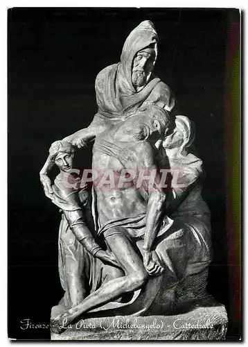 Moderne Karte Firenze La Pieta Miachaelangelo Cattedrale