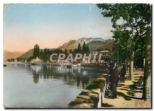 Cartes postales moderne Evian les Bains Bords du Lac et Quai Baron de Bionay