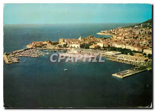 Cartes postales moderne Ajaccio Corse Vue du Port et depart de l'Ile de Beaute