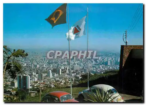 Cartes postales moderne Brasil Turistico Belo Horizonte Vista parcial do alto