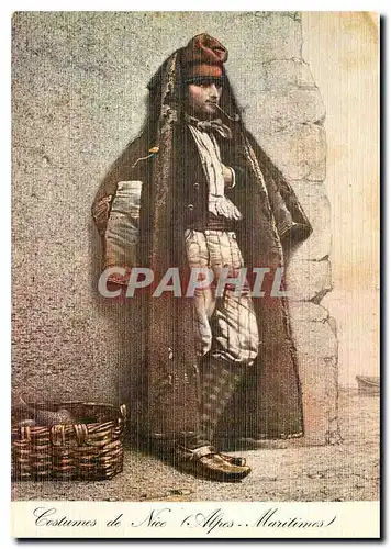 Cartes postales moderne Costumes de Nice Alpes Maritimes