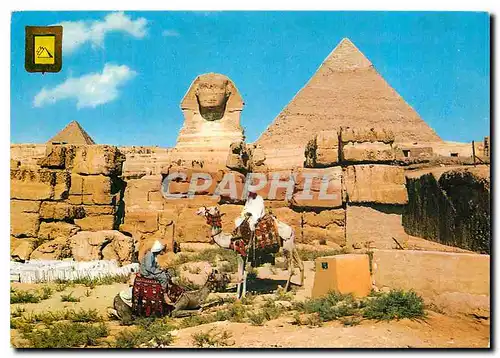 Moderne Karte Giza The Great Sphinx