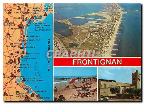 Cartes postales moderne Frontignan Littoral Languedocien