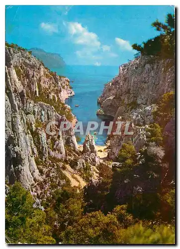 Cartes postales moderne Nos Belles Calanques Vue aerienne sur en Vau