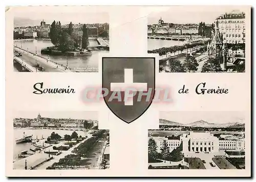 Cartes postales moderne Souvenir de Geneve