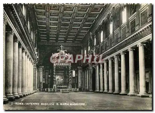 Moderne Karte Roma Interno Basilica S Maria Maggiore