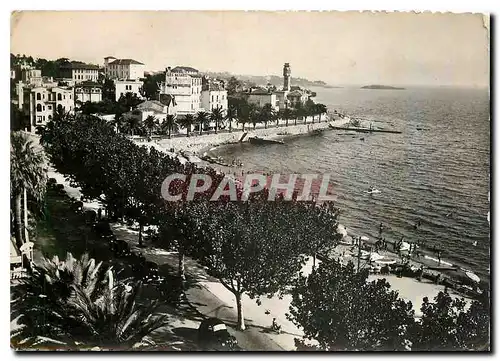 Moderne Karte La Cote d'Azur Saint Raphael Var Boulevard Felix Martin