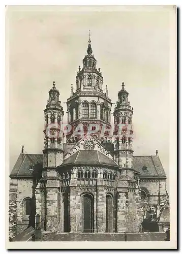 Cartes postales moderne Der Dom Zu Mainz Aussenansicht des Westbaues