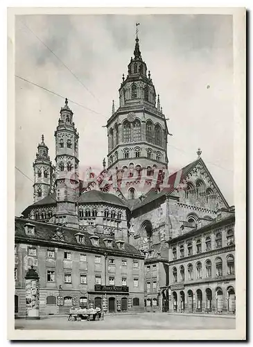 Moderne Karte Der Dom Zu Mainz Leichhof