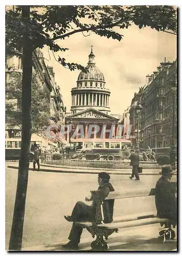 Cartes postales moderne Paris et ses Merveilles Le Pantheon vue prise du Boulevard St Michel