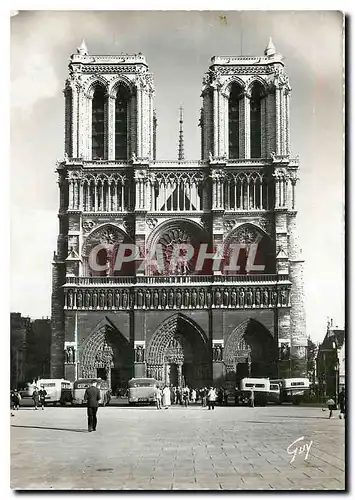 Cartes postales moderne Paris et ses Merveilles Notre Dame Facade