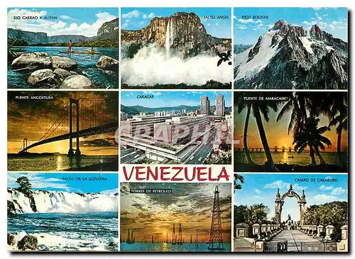 Cartes postales moderne Venezuela