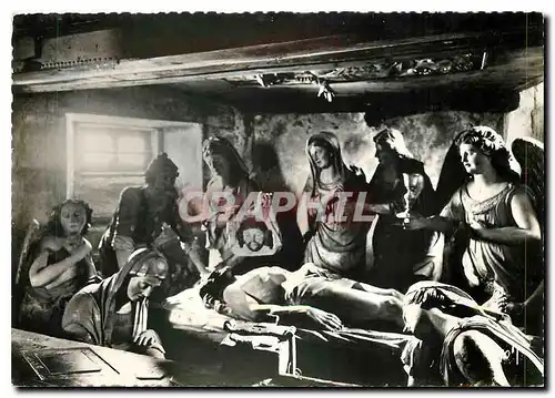 Moderne Karte Saint Thegonnec Finistere l'Eglise Le Sepulcre