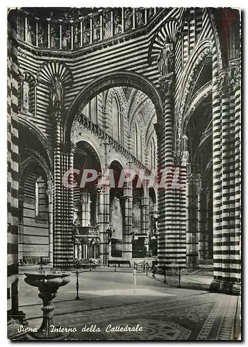 Cartes postales moderne Siena Interno della Cattedrale