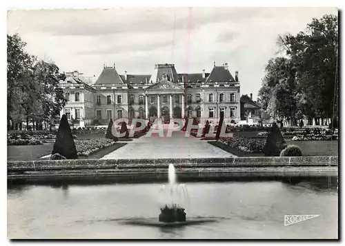 Cartes postales moderne Luneville Le Chateau vu du Bassin Central