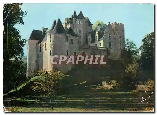Moderne Karte Castelnaud Fayrac Dordogne Le Chateau de Fayrac