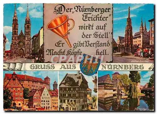 Cartes postales moderne Gruss Aus Nurnberg