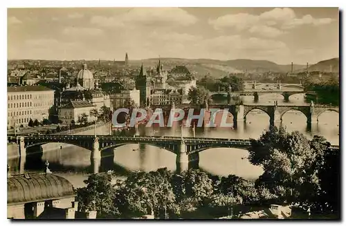 Cartes postales moderne Praha Pohled na Vitavu