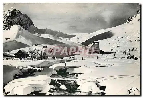 Moderne Karte Les Pyrenees La Mongie