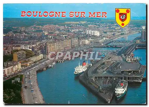 Moderne Karte Boulogne sur Mer P de C Ve generale des ports de peche et de plaisance