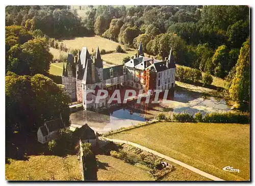 Cartes postales moderne Mortree Orne Vue aerienne Chateau d'O du XVe au XVIIe s