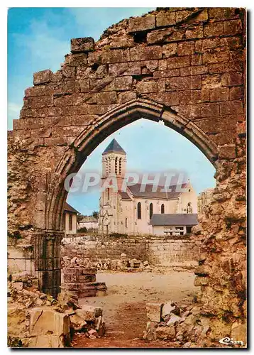 Cartes postales moderne St Evroult ND du Bois Orne Ruines de l'Ancienne Abbaye L'Entree