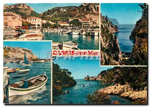 Cartes postales moderne Cassis sur Mer B du R