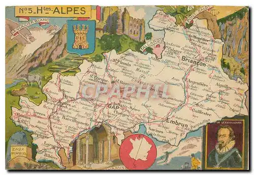 Cartes postales moderne Hautes Alpes