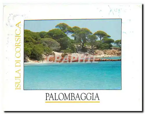 Cartes postales moderne isula si Corsica Palombaggia